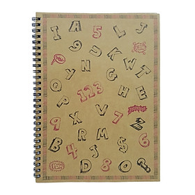 Bộ 2 Sổ Lò Xo Kraff ABC (Nhđq)