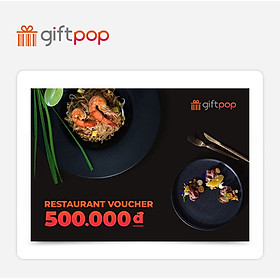 Giftpop - Phiếu Quà Tặng Ẩm Thực 500K