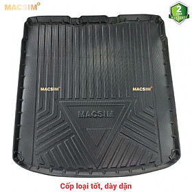Lót cốp xe ô tô (qd) Audi A6 L 2019-2022 chất liệu TPV thương hiệu Macsim màu đen
