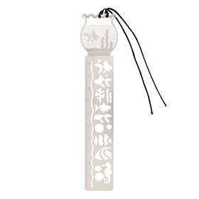 Thước Vẽ Trang Trí Ruler Bookmark - Fishbowl