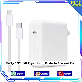 Mua Sạc Dành Cho Macbook Pro 96W USB Type C + Cáp - Hàng Nhập Khẩu  - Hàng Nhập Khẩu