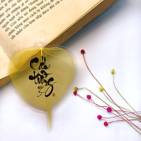 Mua Lá Bồ Đề Tâm Ý - Chữ Cát Tường (Đem Lại Bình An Và May Mắn)