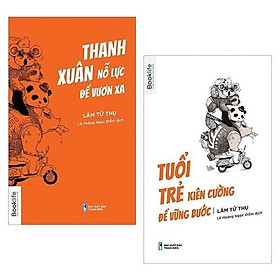 Sách - Combo 2 cuốn sách Tuổi Trẻ Kiên Cường Để Vững Bước + Thanh Xuân Nỗ Lực Để Vươn Xa