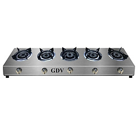 Mua Bếp Gas Khè Bán Công Nghiệp Inox GDV 5 Lò Đốt Chuyên Mỳ Cay  Bánh Xèo - Hàng Chính Hãng