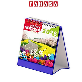 Lịch Bàn Chữ A 2026 - Cuộc Sống Muôn Màu