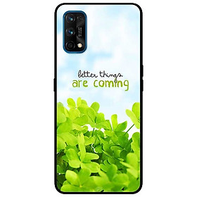 Ốp lưng dành cho Realme 7 Pro mẫu Cỏ Xanh Và Chữ