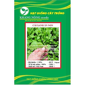 Hạt giống rau cải ăn non baby KNS3390 - 1 gói 10gram