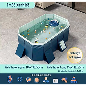 Mua Bể bơi cho cả gia đình gấp gọn  Bể bơi tự động không bơm  Chất Liệu Cao Cấp an toàn - Tiết kiệm diện tích
