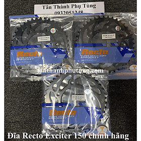 Đĩa RECTO dành cho Exciter 150, Mxking: 40T, 41T, 42T