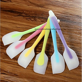 Spatula - Phới Trộn Bột Vét Bột chất liệu Silicon đúc trong suốt