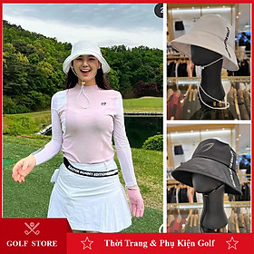 Mũ golf nữ tai bèo vành rộng MBE thời trang thể thao MG038