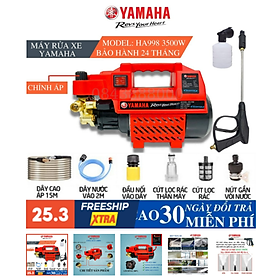 Mua Máy rửa xe mini I Máy rửa xe cao áp YAMAHA 2800W HA889 - Có áp chống giật - Chống cháy (bảo hành 24 tháng
