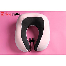 Mua Gối chữ U  gối kê cổ choàng cổ cao su non cao cấp Tresette nhập khẩu Hàn Quốc Êm Ru dùng trong văn phòng  tầu xe