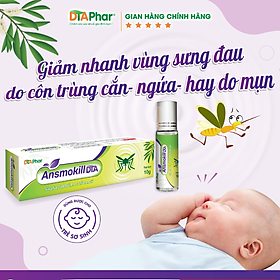 LĂN MUỖI, lăn da giảm sưng Ansmokill DTA