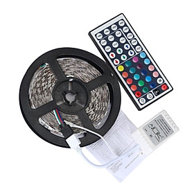 RGB LED Strip Light Bars With Remote Control 44 Buttons SMD 3528 Black+White