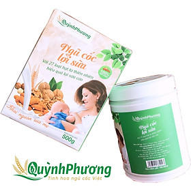 HAI HỘP BỘT NGŨ CỐC LỢI SỮA QUỲNH PHƯƠNG