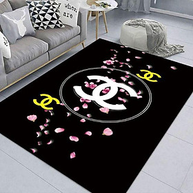 Thảm nhung trải sàn loại 1m5x2m mẫu chanel