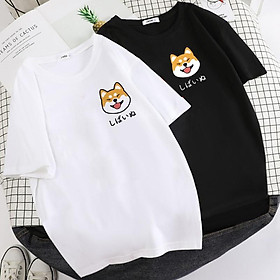 Áo thun đôi - áo đơn cho shiba đẹp giá siêu rẻ