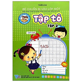 Bé Chuẩn Bị Vào Lớp 1 - Tập Tô - Tập 2