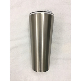 Ly giữ nhiệt 24 giờ không đọng nước 1200ml inox 304 dày chắc, sáng bóng_tặng 2 ống hút inox + 1 túi xách + 1 cọ rửa ống hút _ inox trơn
