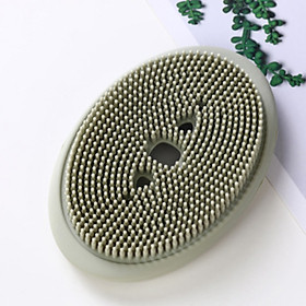 Bàn chải tắm cọ rửa vệ sinh bằng silicon giao màu ngẫu nhiên
