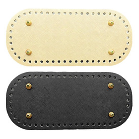 2Pcs DIY Shoulder Bags Bottom Mat Pad Weaving Bags Insert Cushion Bag Making