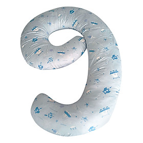 Gối Ôm Hình Số 9 Cho Bà Bầu ThiVi 07 - Xanh Phi Thuyền