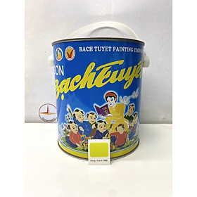 Mua Sơn dầu Bạch Tuyết màu vàng chanh 562 3kg