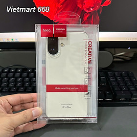 Ốp Lưng Trong Suốt Hoco Dành Cho iPhone - Hàng Chính Hãng
