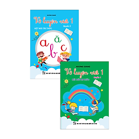 Combo Vở Luyện Viết 1 (Quyển 1 + Quyển 2)