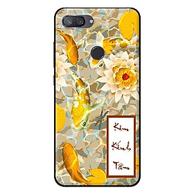 Ốp in cho Xiaomi Mi 8 Lite Cá Koi Kim - Hàng chính hãng