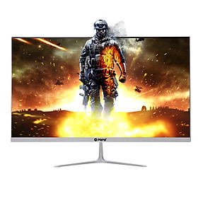 23.8 inch Monitor 1080P IPS Curved Screen Monitor 178° Viewing Angle Eye-caring Computer Display with VGA/HD Interface