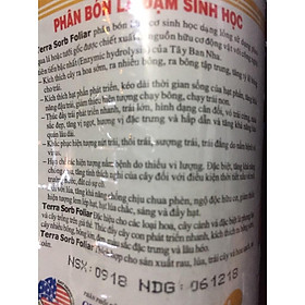 PHÂN BÓN TERRA-SORB- SIÊU TO LÁ-500ml