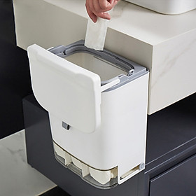 Mua Thùng rác treo tường có ngăn đựng túi rác PR76