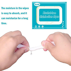 240pcs Portable Wet Wipes Disposable Cleaning Tissue Hands Cleaning Wipes for Travel Outdoor