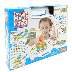 Đồ Chơi Sáng Tạo Creative Magic Panel 598-STEM (151 Chi Tiết)