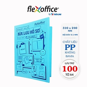 Bìa hồ sơ 20 lá Thiên Long Flexoffice FO-DB011