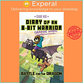 Sách - Diary of an 8-Bit Warrior Graphic Novel - Battle for the Dragon by Jez (UK edition, paperback)