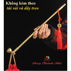 Tẩu thuốc dài hợp kim đồng Trung Hoa, kéo dài ra được đến 40 cm ( không kèm theo dây và túi vải)