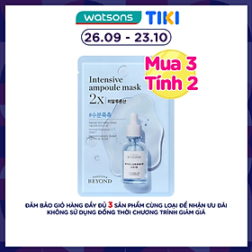 Mặt Nạ Beyond Intensive Ampoule Mask 2X Hyalu Acid 25ml