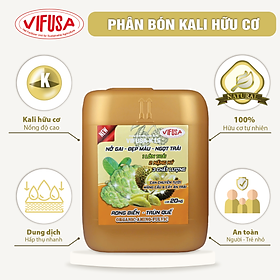 Mua VIFUSA-K15 - Phân bón Kali hữu cơ can 20kg
