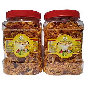 1KG KHÔ GÀ BƠ TỎI THƯƠNG HIỆU TÂN LỘC PHÁT
