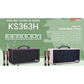 Mua Loa Acnos KS363H - Loa Xách Tay Karaoke Công Suất lớn