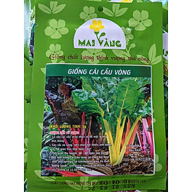 Hạt giống cải cầu vồng 5gr