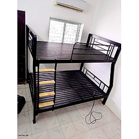 Mua Giường sắt 2 tầng hộp trên 1m4 dưới 1m6 Bảo An