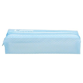 Bóp Viết Nhựa Lưới Mesh - Elephant - Màu Xanh Dương