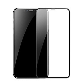 Mua Đen - Miếng dán kính cường lực Full 3D cho iPhone 11 Pro Max (6.5 inch) hiệu Totu (mỏng 0.23mm  Full màn 3D  Phủ Nano) - Hàng nhập khẩu