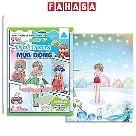 Sách - Bóc Dán Thông Minh - Phát Triển Kỹ Năng Toàn Diện - Trò Chơi Đóng Vai - Thời Trang Mùa Đông