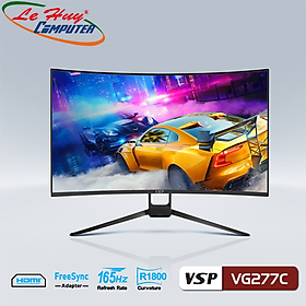 Mua MÀN HÌNH CONG VSP VG277C 27INCH (1800R  FullHD  165Hz  HDMI  DP) -- Hàng Chính Hãng