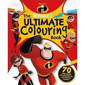 [Download Sách] INCREDIBLES 2: The Ultimate Colouring Book (Mammoth Colouring Disney)